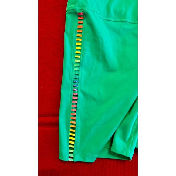 Nike Women's Dri-Fit Compression Shorts Teal Green Size L - Picture 5 of 11